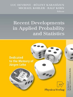 cover image of Recent Developments in Applied Probability and Statistics